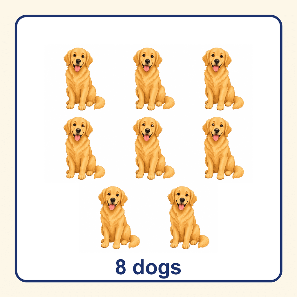 Collection — 8 dogs