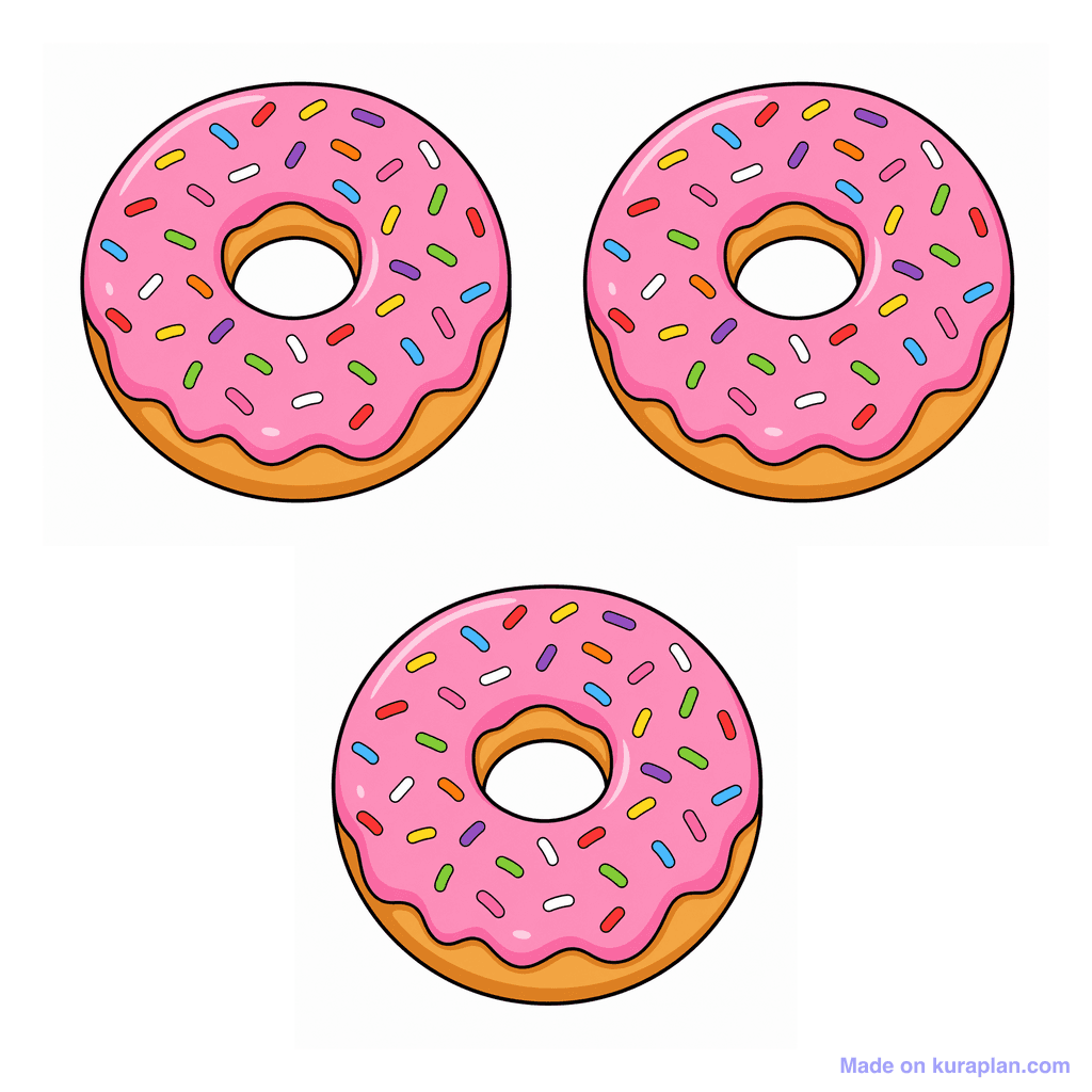 Collection — 3 donuts