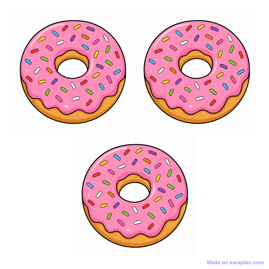 Collection — 3 donuts