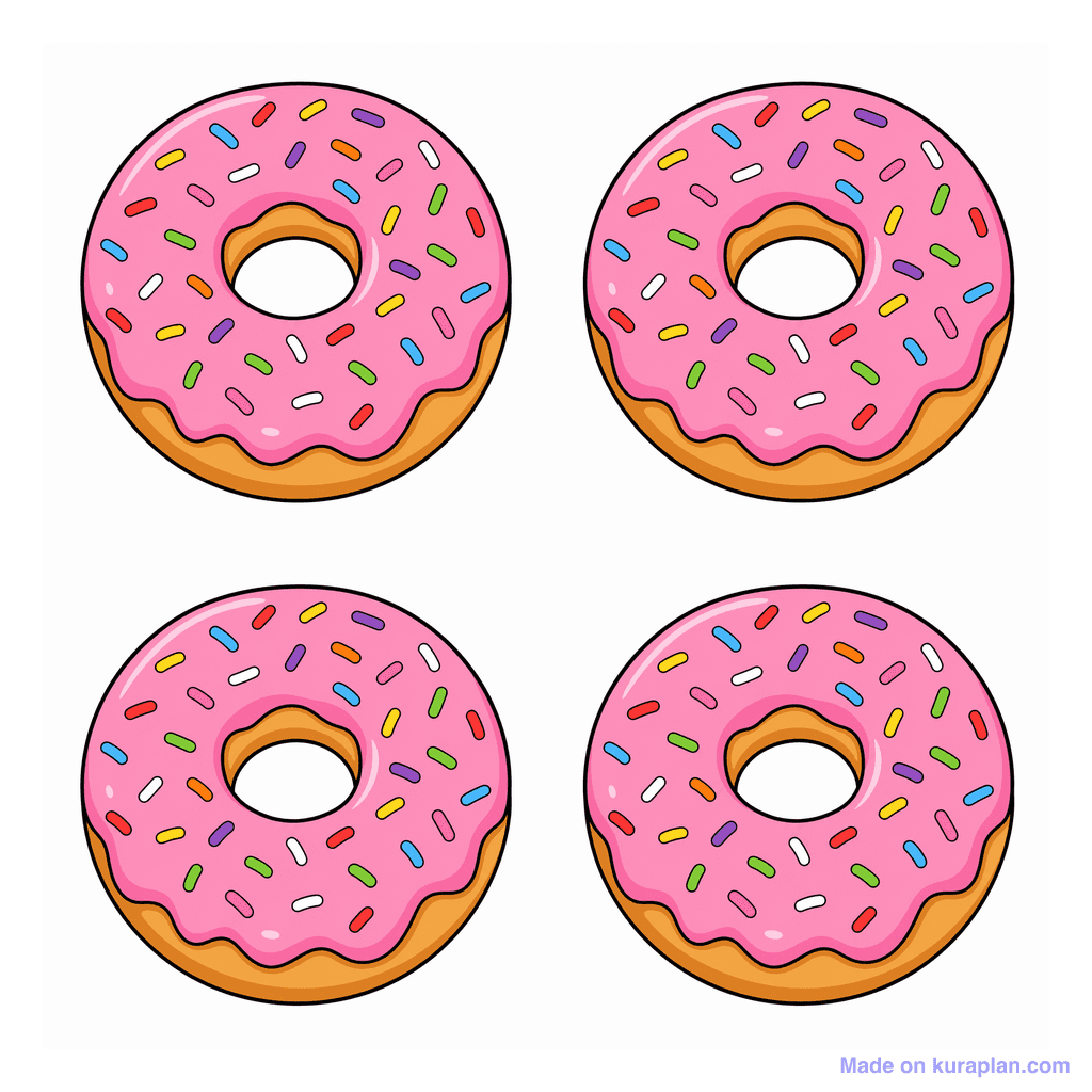 Collection — 4 donuts