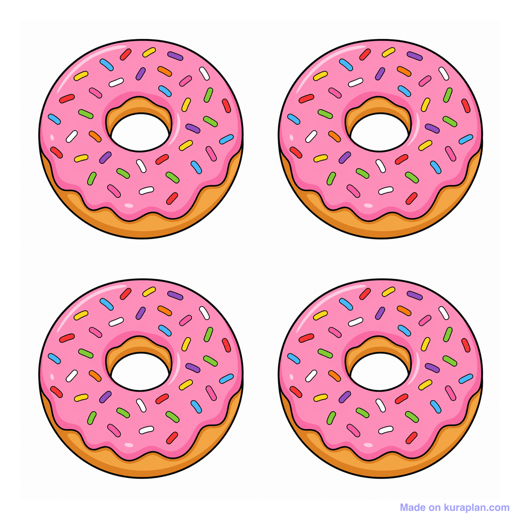 Collection — 4 donuts