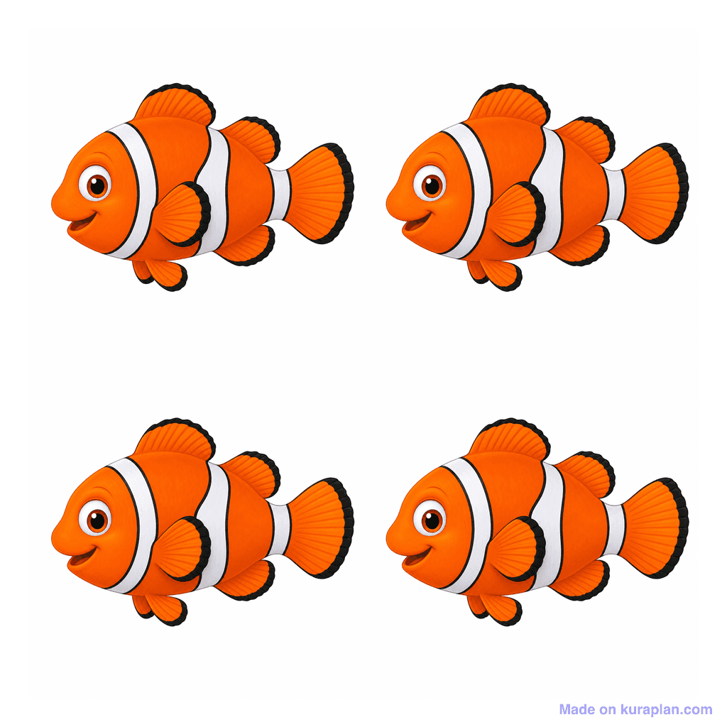 Collection — 4 fish