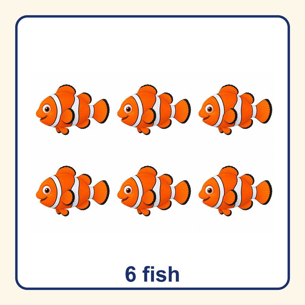 Collection — 6 fish