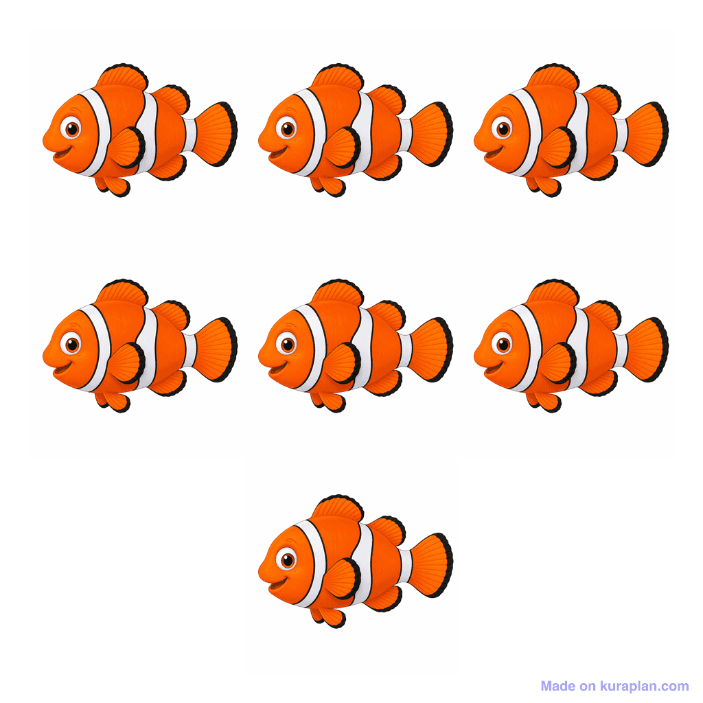 Collection — 7 fish