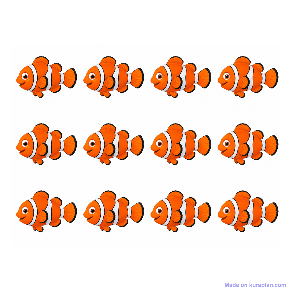 Collection — 12 fish