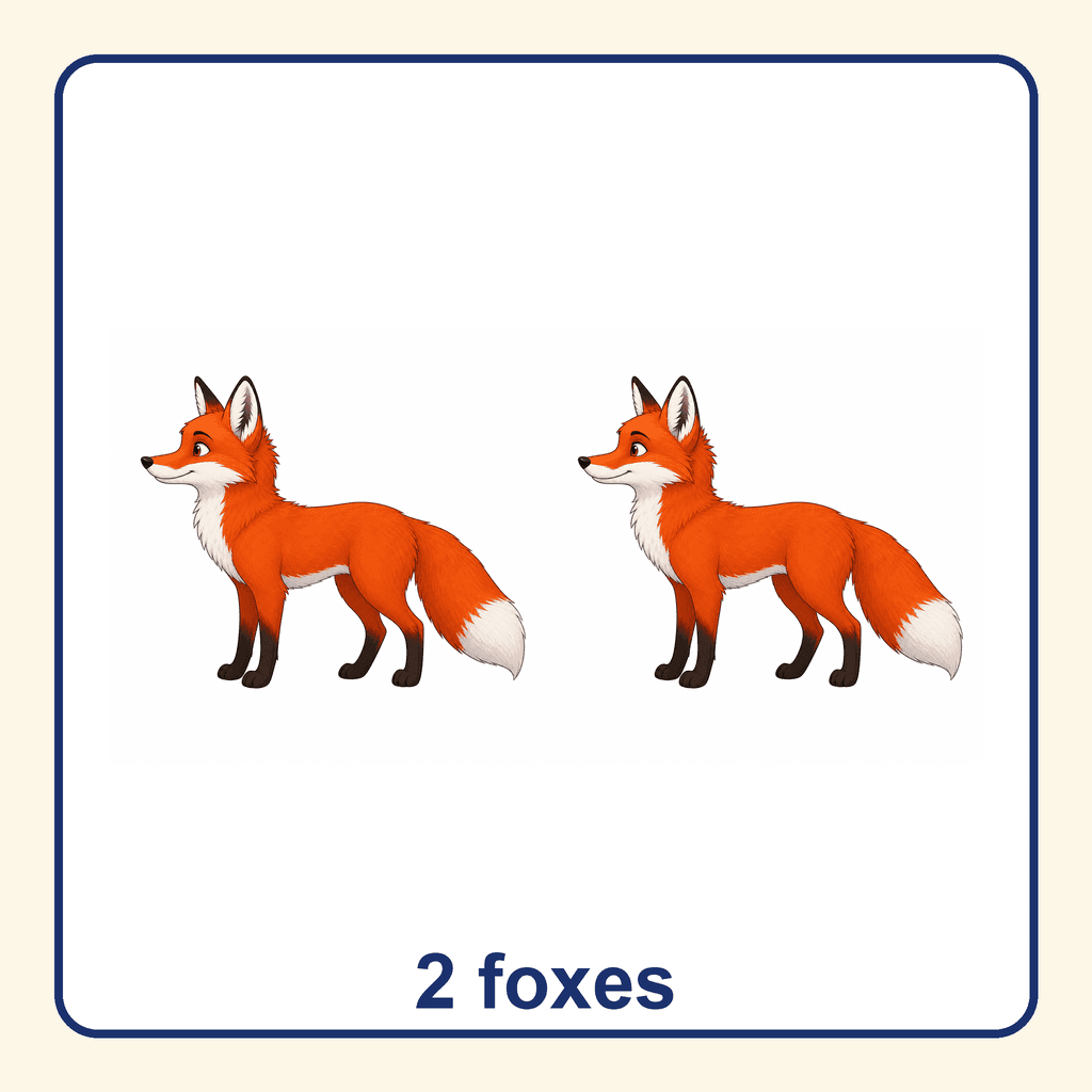 Collection — 2 foxes