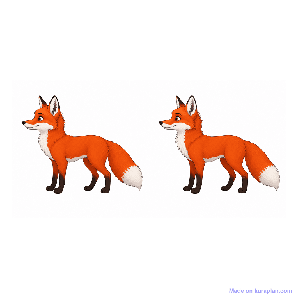 Collection — 2 foxes