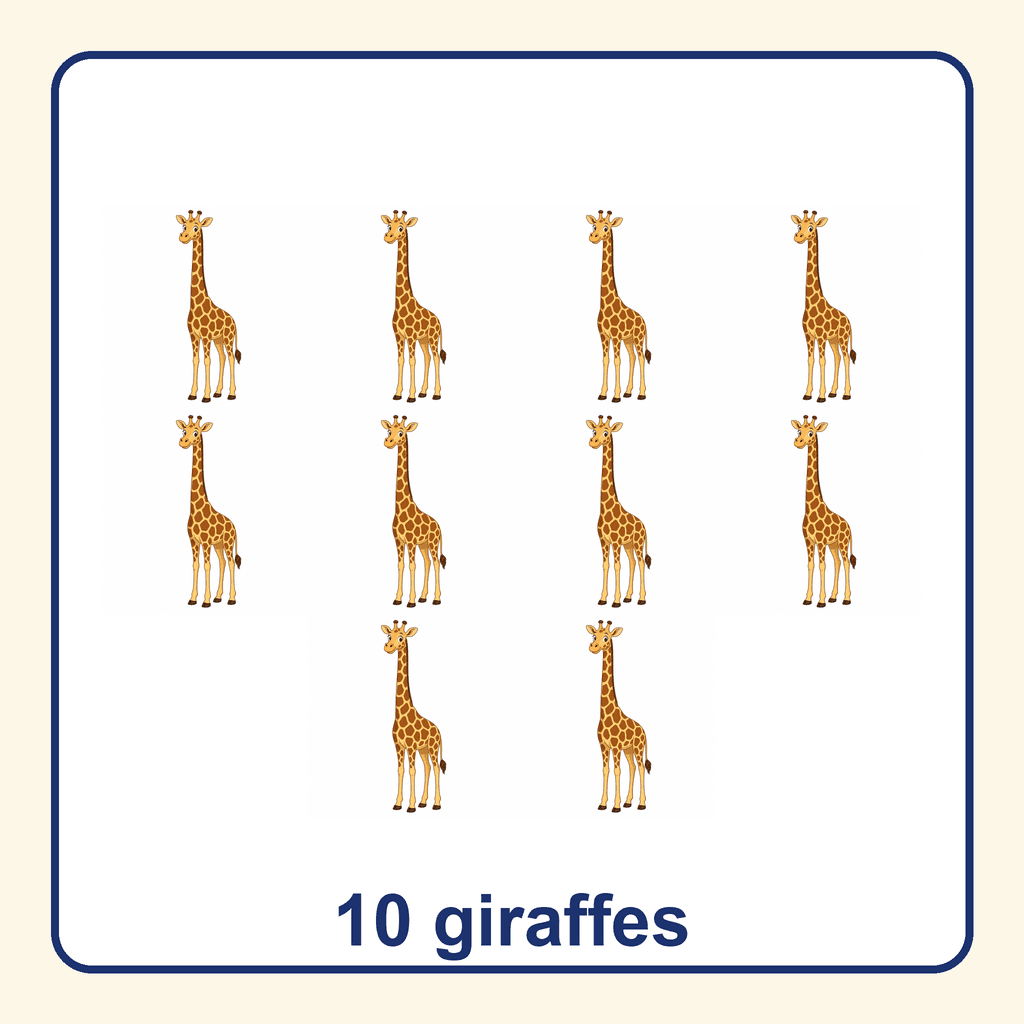 Collection — 10 giraffes