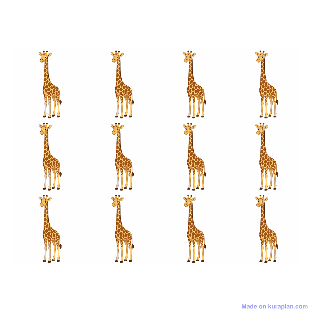 Collection — 12 giraffes