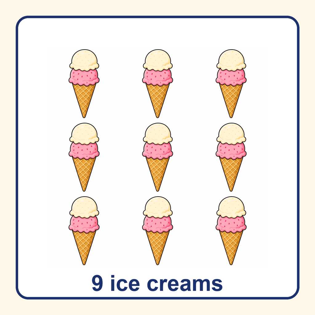 Collection — 9 ice creams