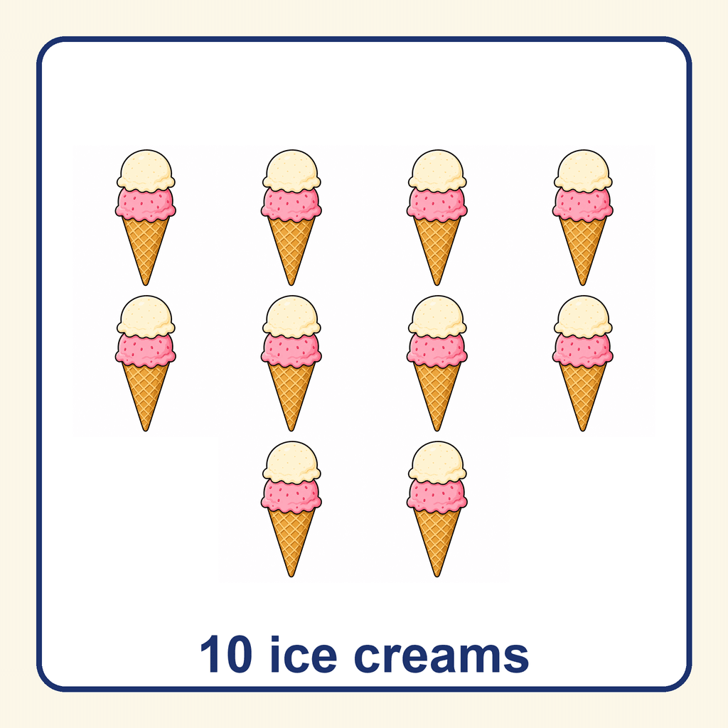 Collection — 10 ice creams