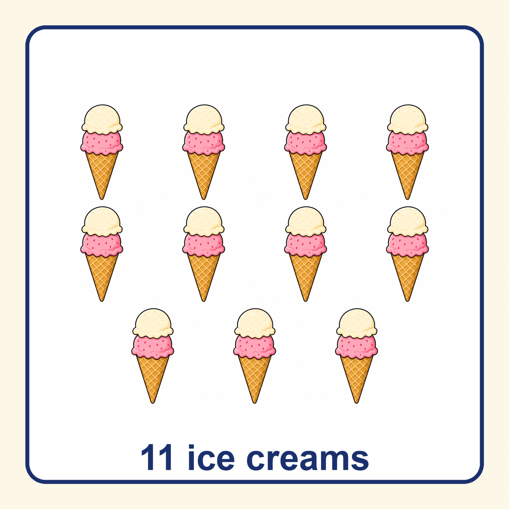 Collection — 11 ice creams