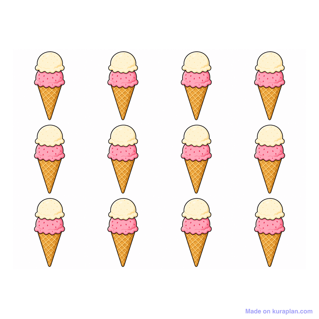 Collection — 12 ice creams