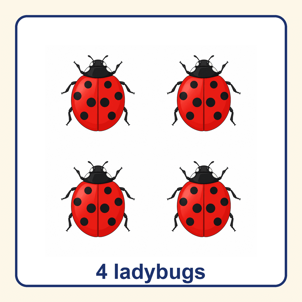 Collection — 4 ladybugs