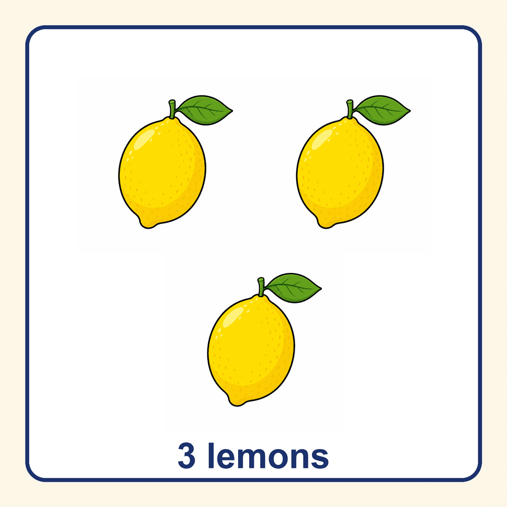 Collection — 3 lemons