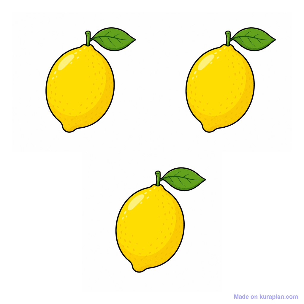 Collection — 3 lemons