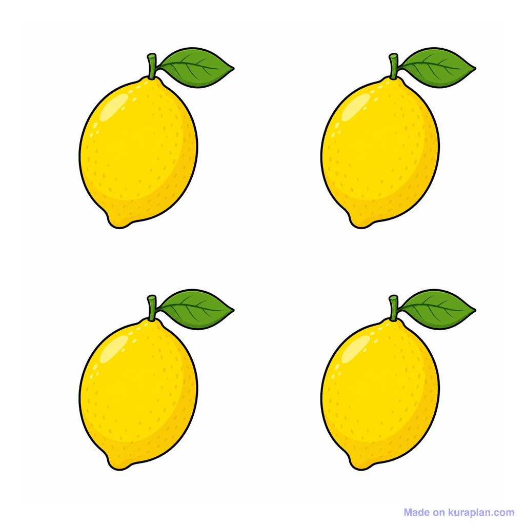 Collection — 4 lemons