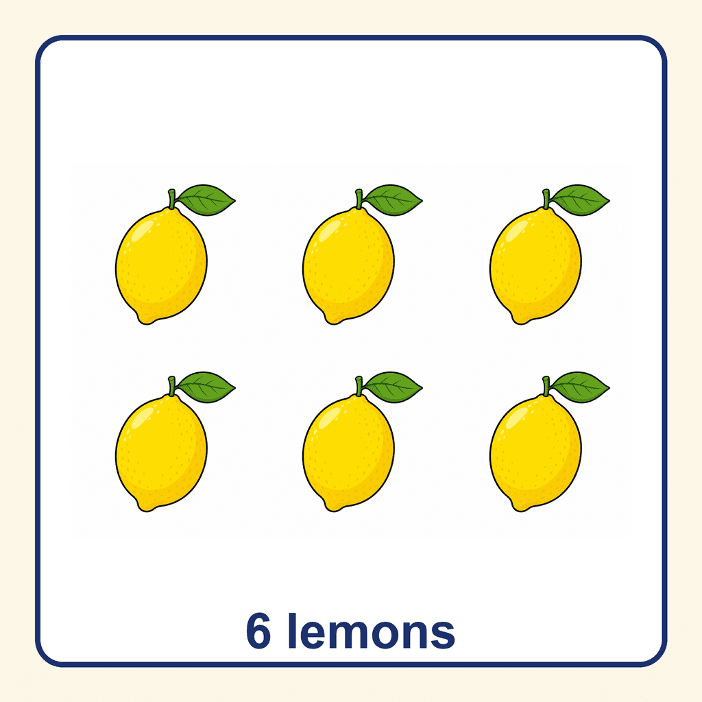 Collection — 6 lemons