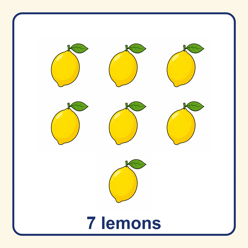 Collection — 7 lemons