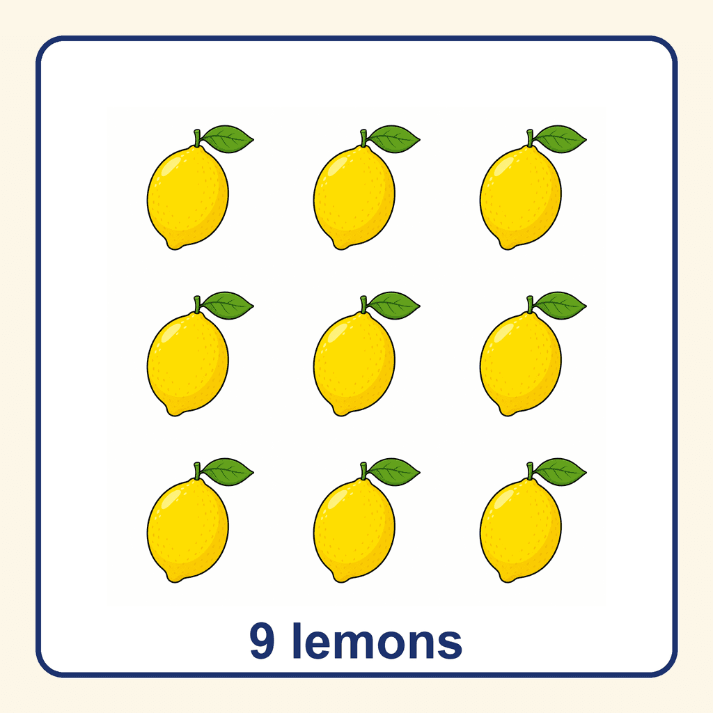 Collection — 9 lemons