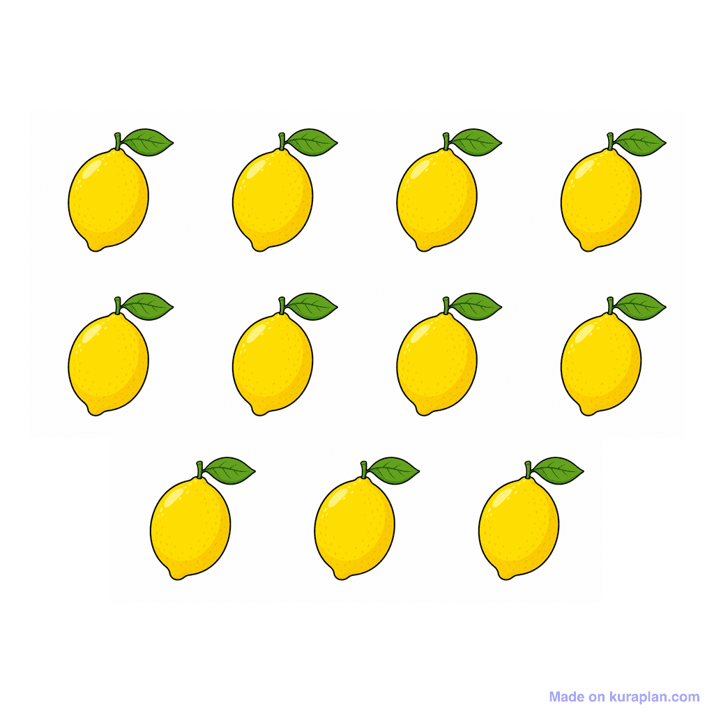 Collection — 11 lemons