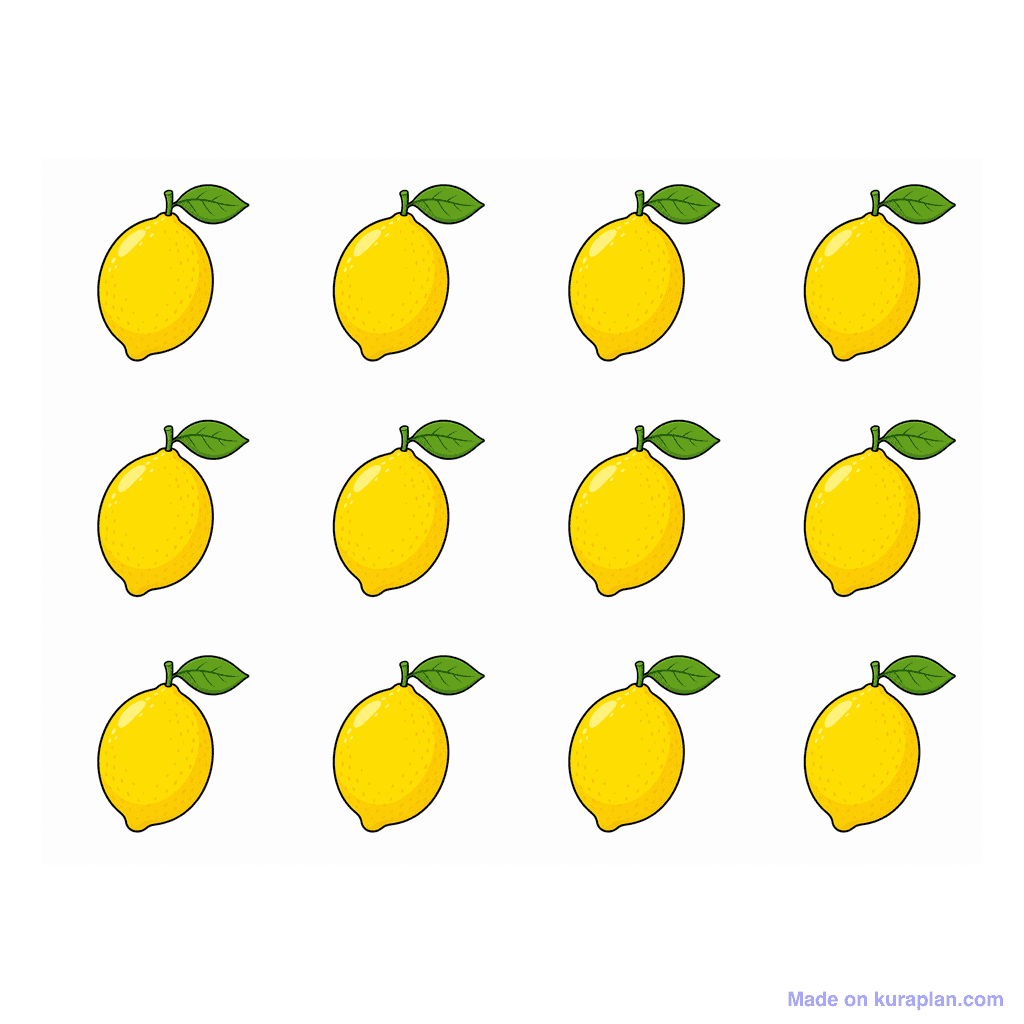 Collection — 12 lemons