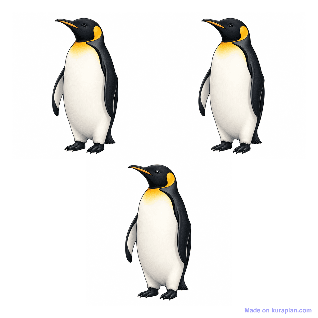 Collection — 3 penguins