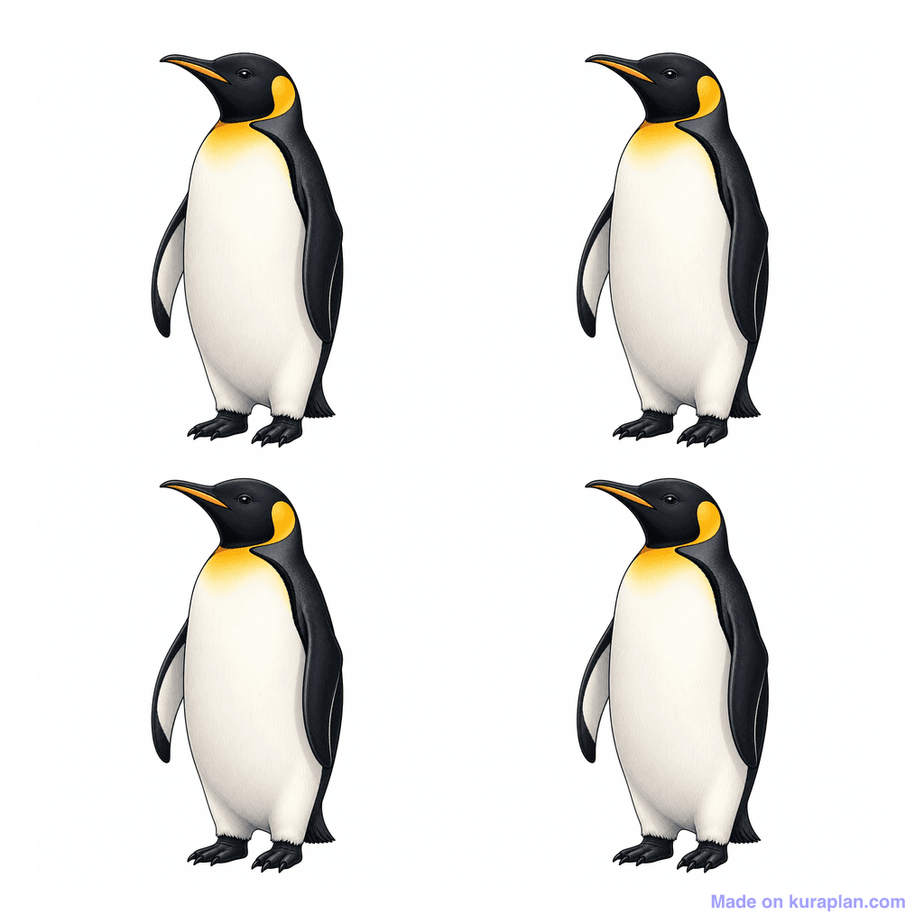Collection — 4 penguins
