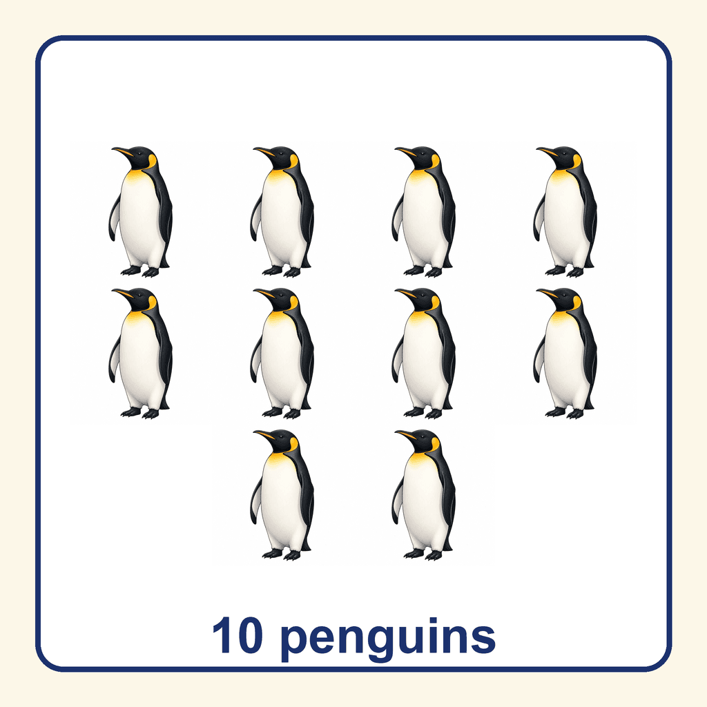 Collection — 10 penguins