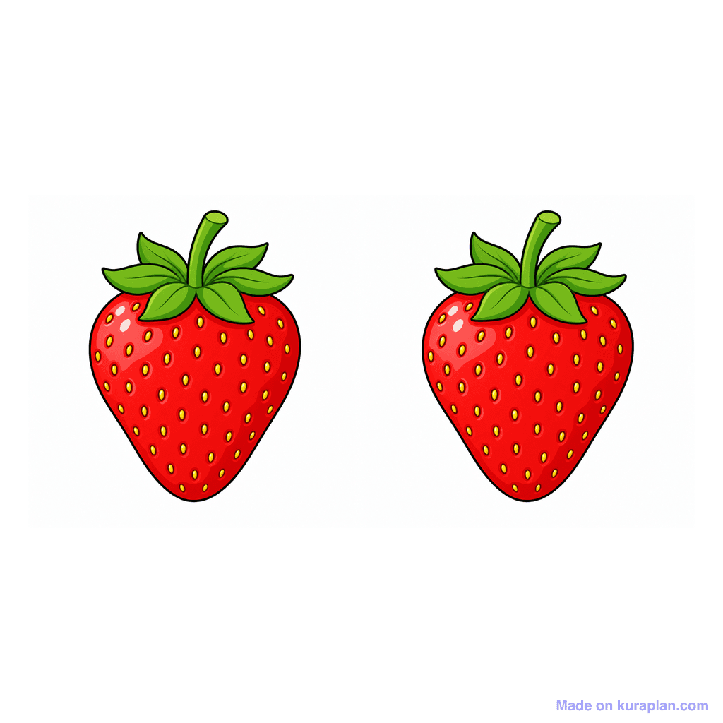 Collection — 2 strawberries