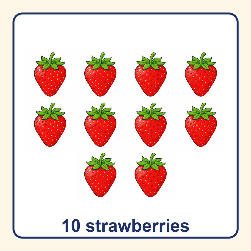 Collection — 10 strawberries