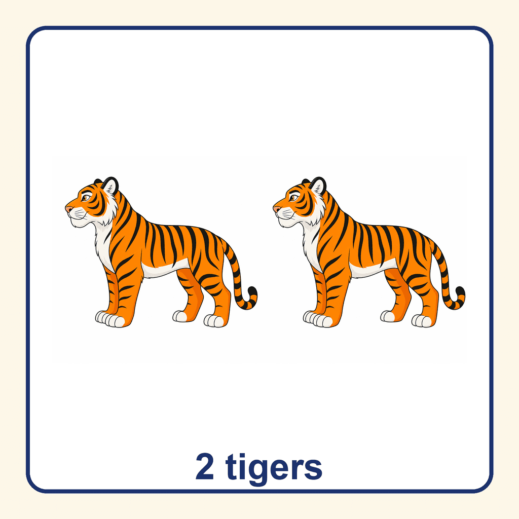 Collection — 2 tigers