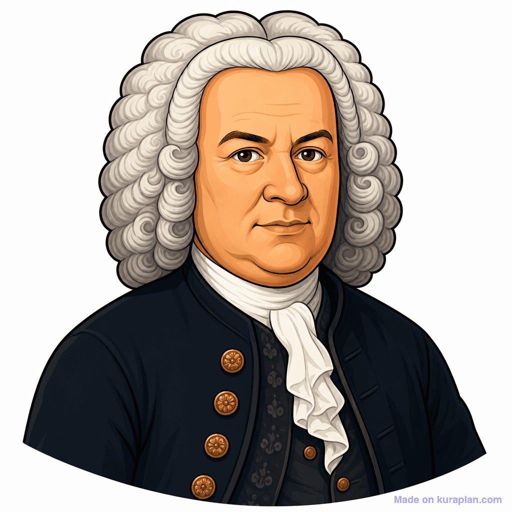 Johann Sebastian Bach Portrait