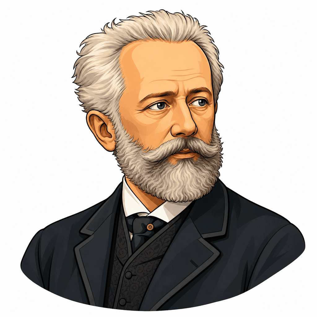 Pyotr Ilyich Tchaikovsky Portrait