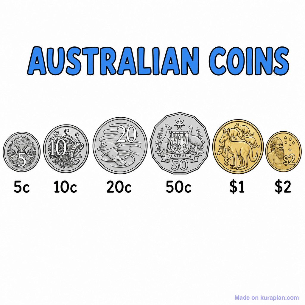 Australian Coins Poster