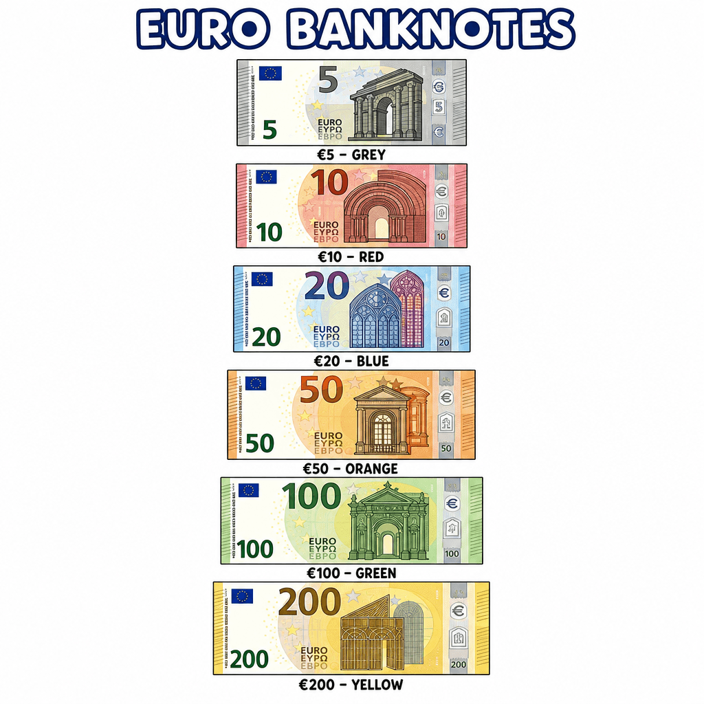 Euro Notes Poster