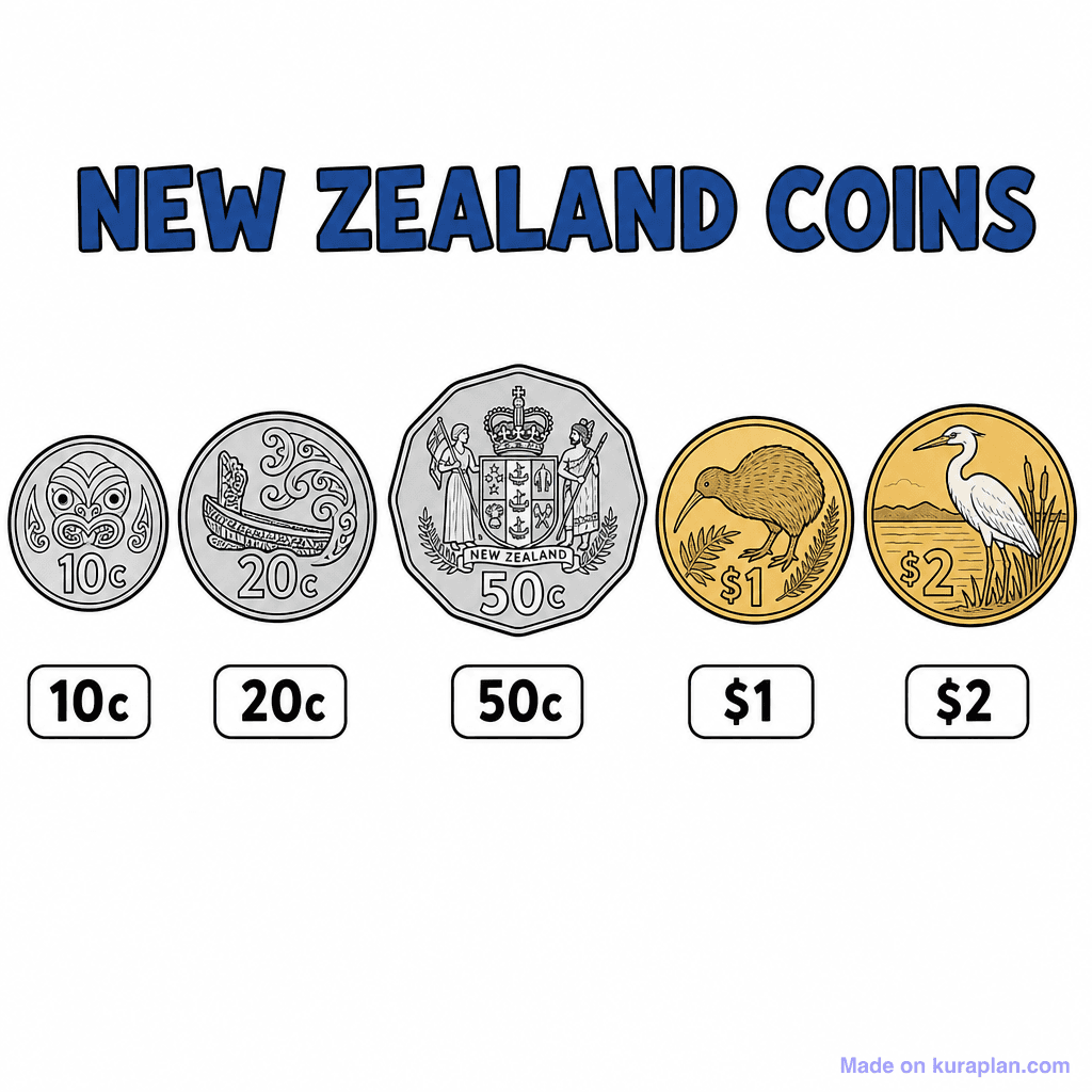 NZ Coins Poster