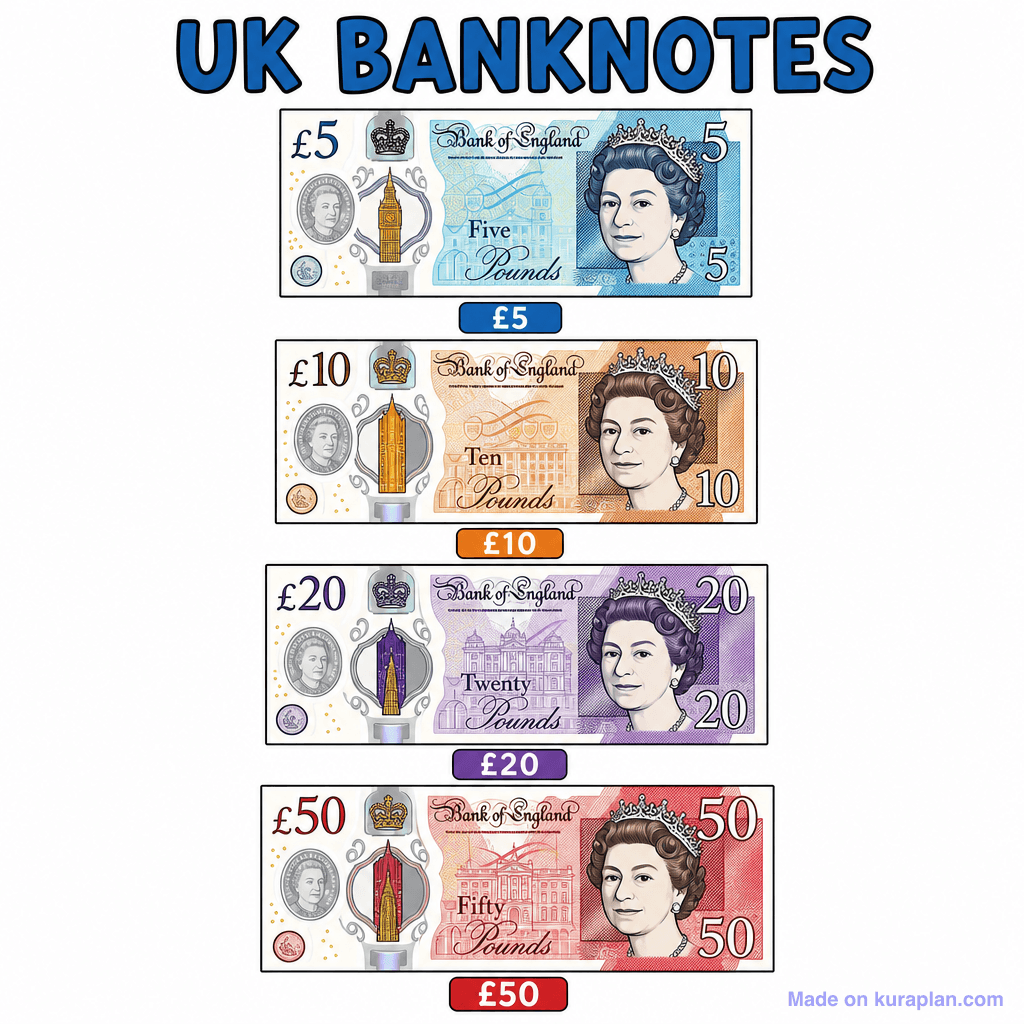 UK Notes Poster