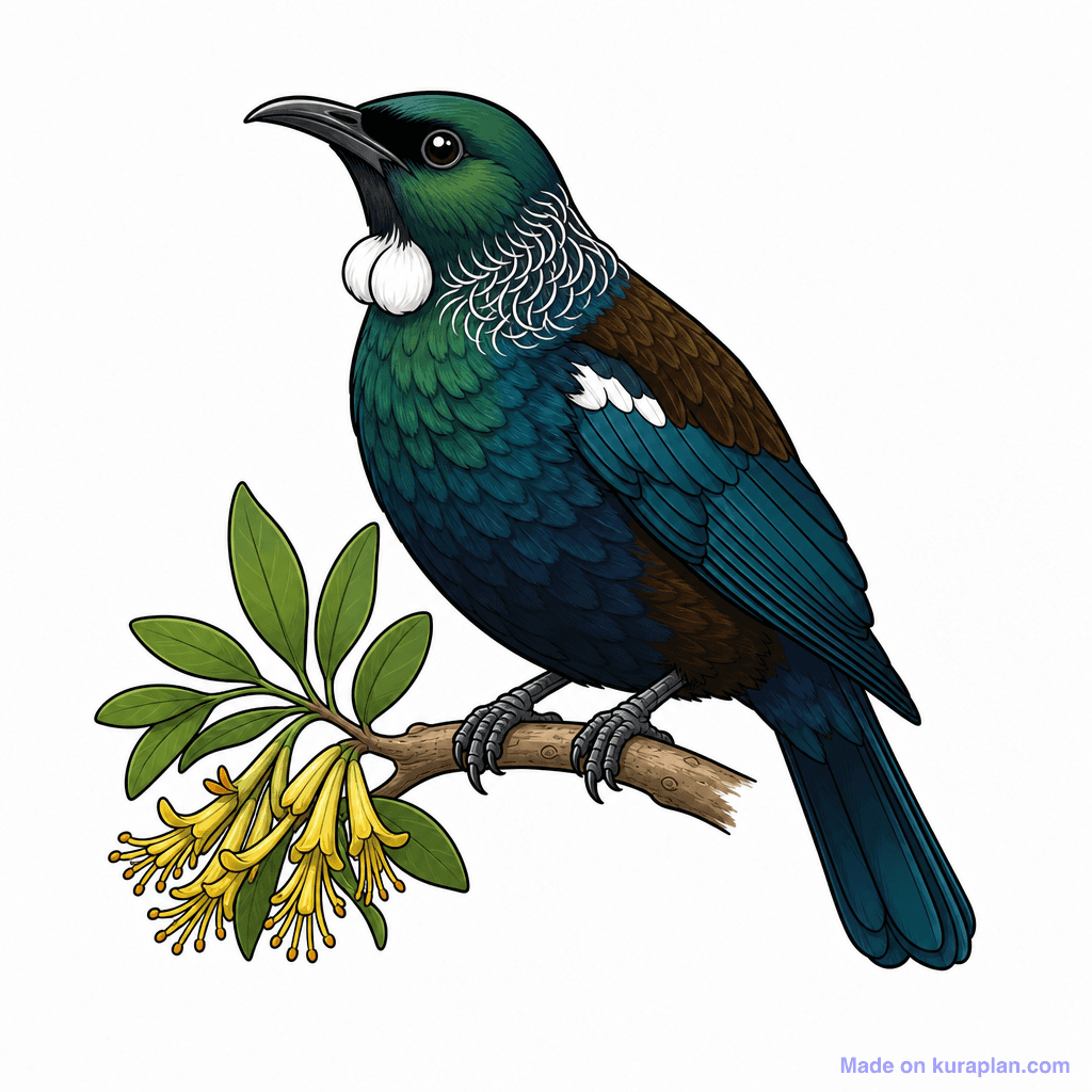 Deco Tui Bird