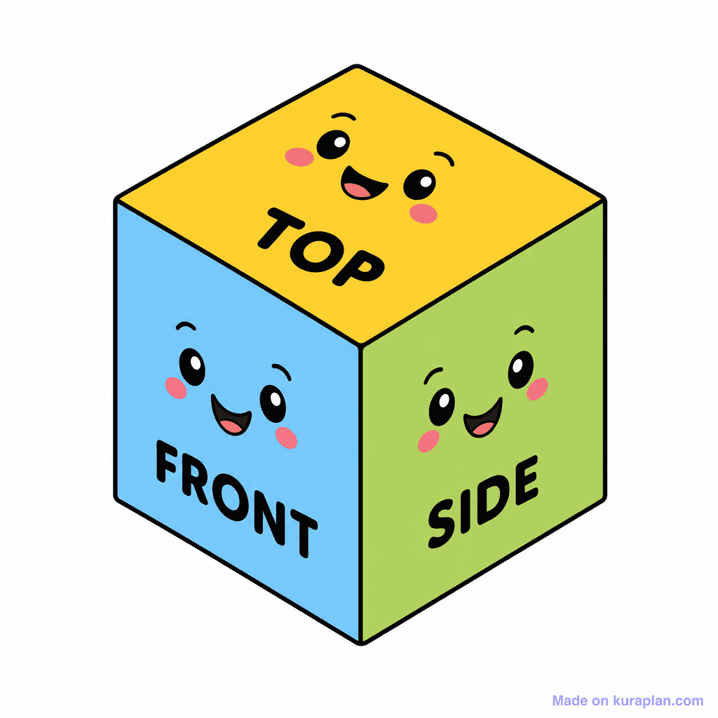 Dice Iso 1 2 3