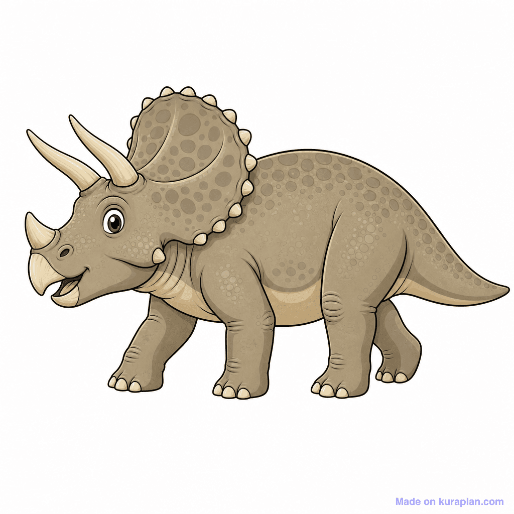 Triceratops Clipart