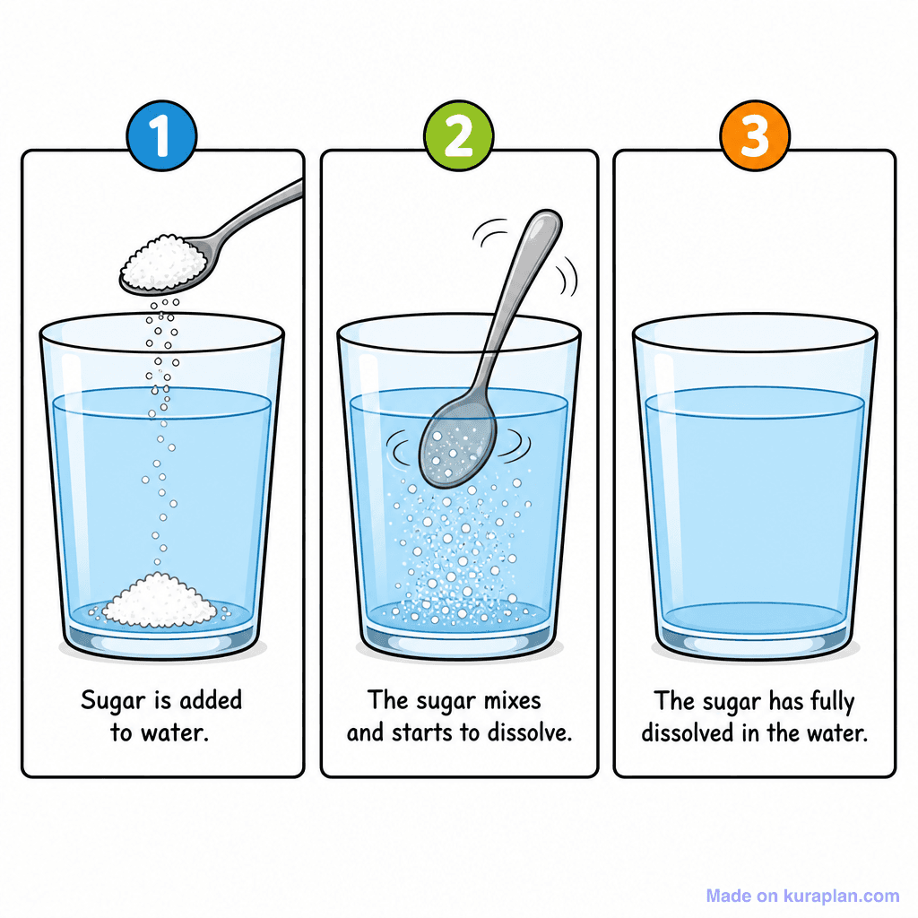 Dissolving Beaker 3 Stages