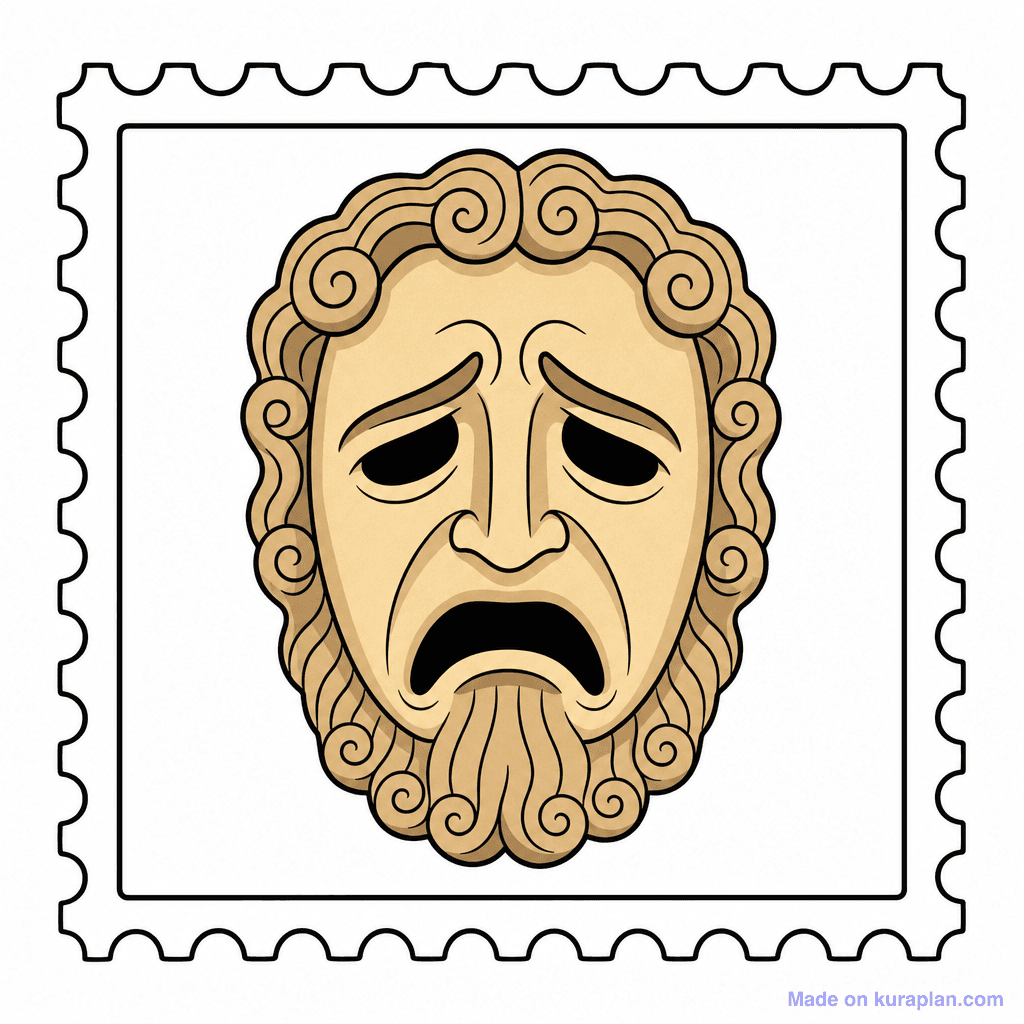 Drama Mask Tragedy Alone