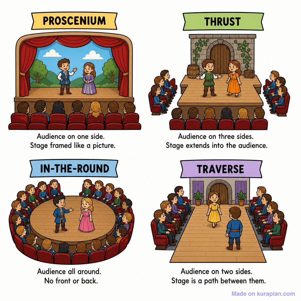 Drama Stage Types Grid