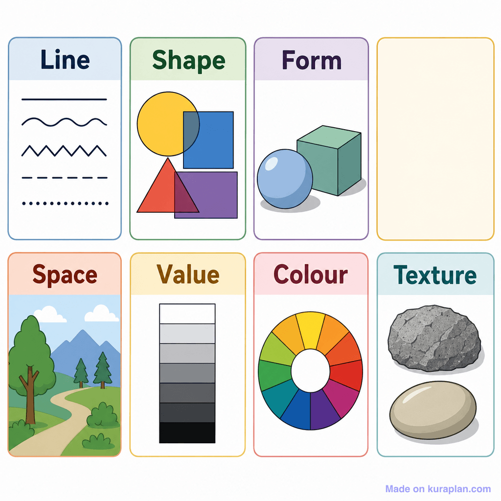 Seven Elements of Art (simple)