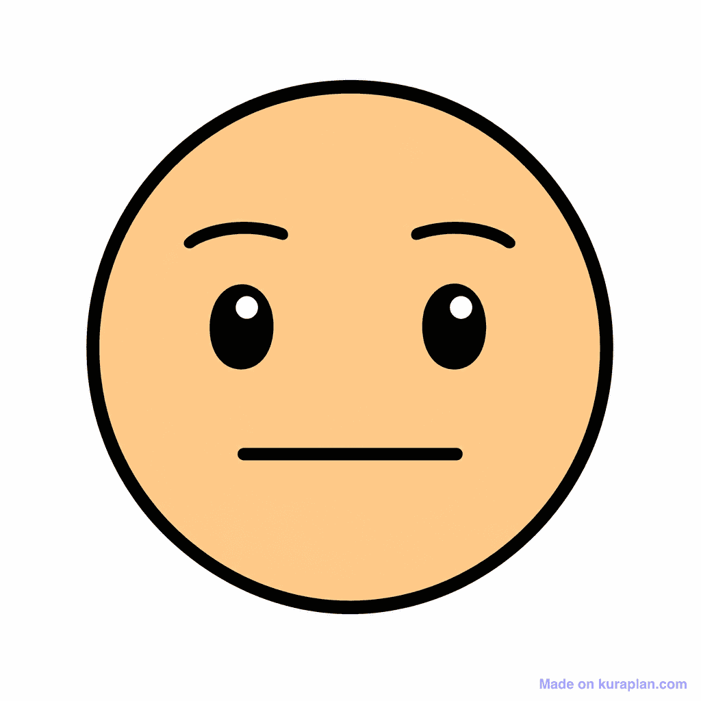 Emotion Meh Face
