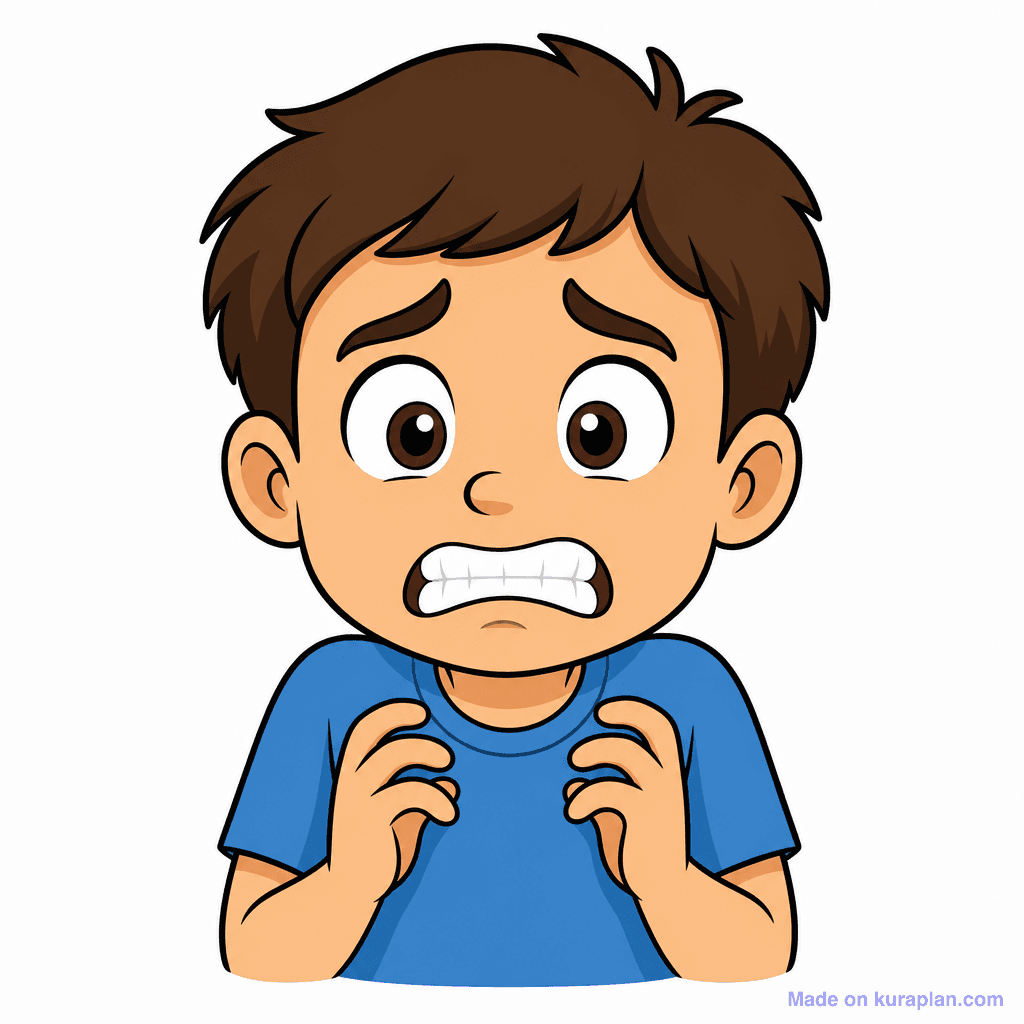 Emotion Scared Face