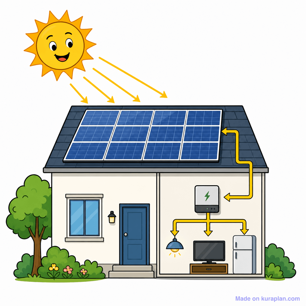 Energy Solar Panels House