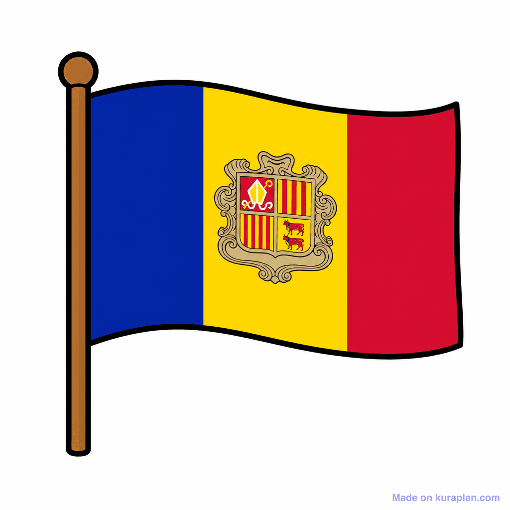 Andorra Flag