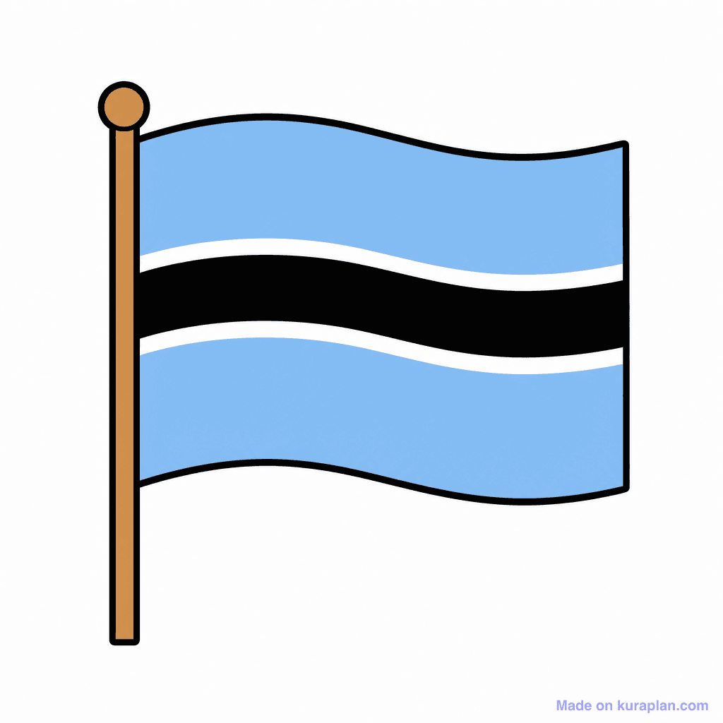 Botswana Flag
